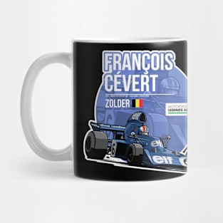 Francois Cevert 1973 Zolder Mug